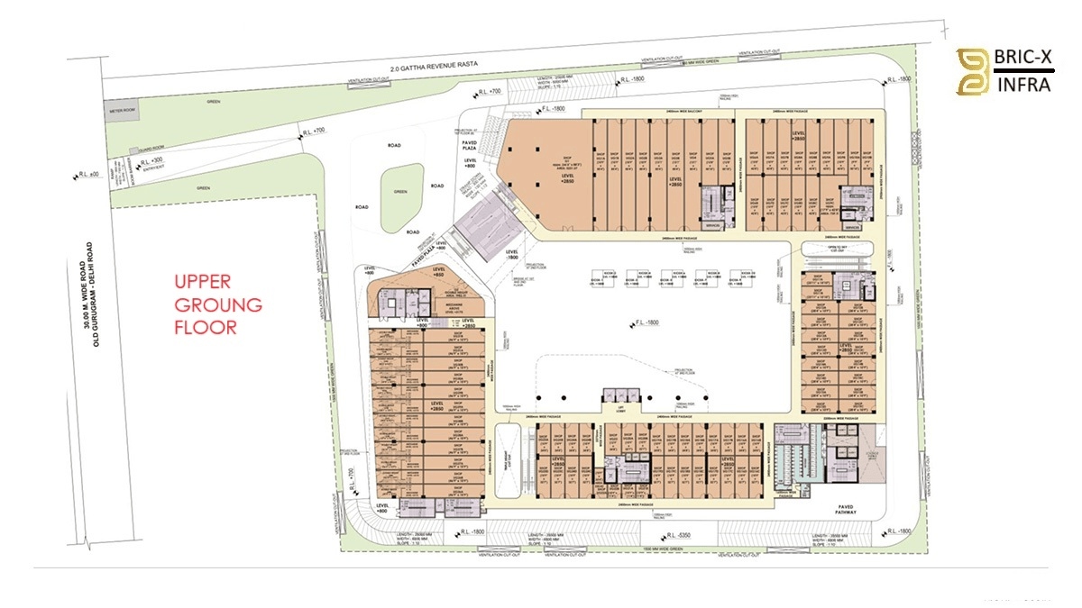 SPJ Vedatam Upper Ground Floor Plan